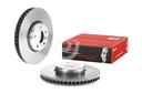 BRAKE DISC FRONT LH 348MM BREMBO BMW