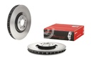 BRAKE DISC FRONT LH 360MM BREMBO PORSCHE