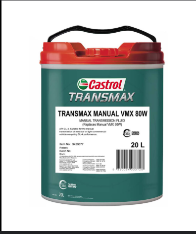 MTF 20L VMX 80W MANUAL TRANSMAX CASTROL