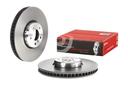 BRAKE DISC FRONT LH 374MM BREMBO BMW