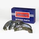 BRAKE SHOE KIT REAR BORG&BECK LAND ROVER