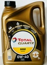 ENGINE OIL 4L 0W40 A3/B4 QUARTZ 9000 TOTAL