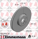 FRONT DISC LH ZIMMERMANN BMW