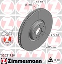 FRONT DISC LH ZIMMERMANN BMW