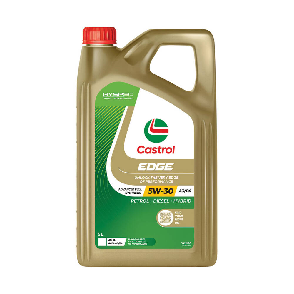 ENGINE OIL 5L 5W30 A3/B4 EDGE CASTROL