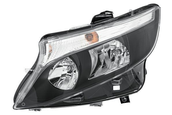 HEADLIGHT LH HELLA MERC