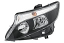 HEADLAMP LH HELLA MERC