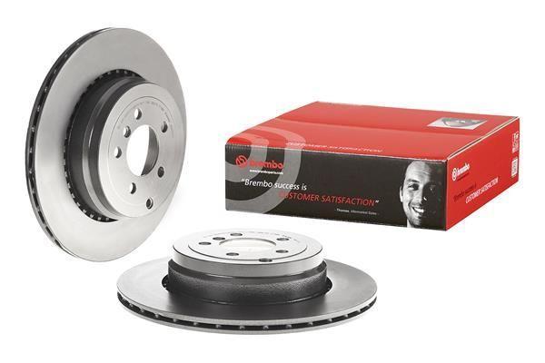 BRAKE DISC REAR 365MM BREMBO LAND ROVER