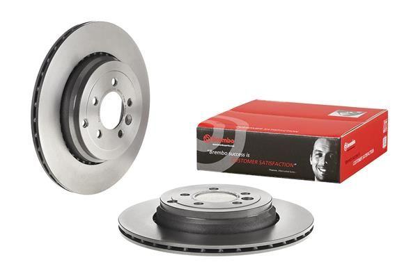 BRAKE DISC REAR 365MM BREMBO LAND ROVER