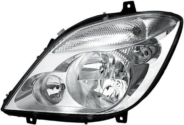 HEADLIGHT LH HELLA MERC