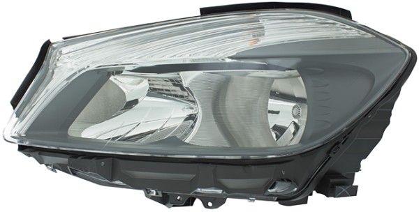 HEADLIGHT LH HELLA MERC