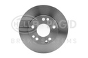 BRAKE DISC FRONT 262MM PAGID MERC