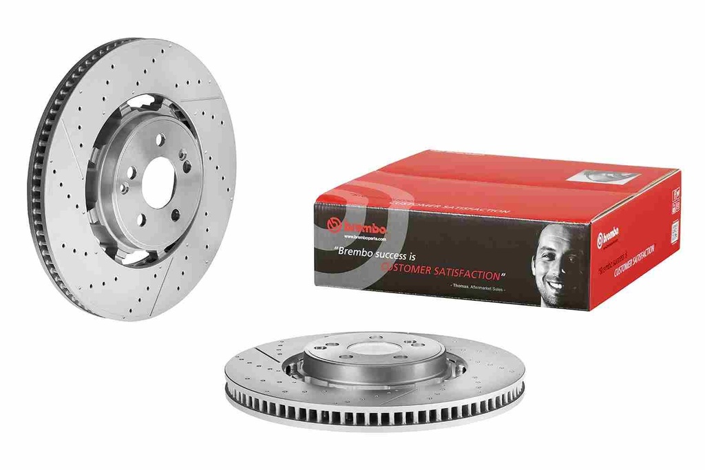 REAR DISC 370MM DUAL-CAST BREMBO MERC