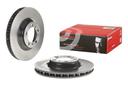 BRAKE DISC FRONT RH 350MM BREMBO PORSCHE