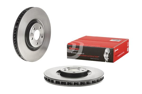 BRAKE DISC FRONT RH 360MM BREMBO PORSCHE