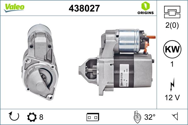 STARTER MOTOR  VALEO MERC
