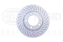 BRAKE DISC FRONT RH 330MM PAGID PORSCHE