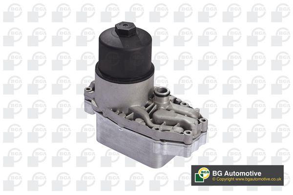 OIL FILTER HOUSING WITH COOLER  BGA LAND ROVER
