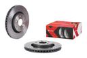 BRAKE DISC FRONT 350MM BREMBO JEEP (CROSS DRILLED)