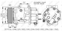 A/C COMPRESSOR NRF PSA