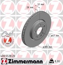 FRONT DISC ZIMMERMANN MERC