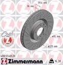 FRONT DISC ZIMMERMANN MERC