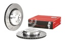 REAR DISC LH CROSS DRILLED BREMBO BMW