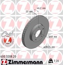 FRONT DISC ZIMMERMANN VAG