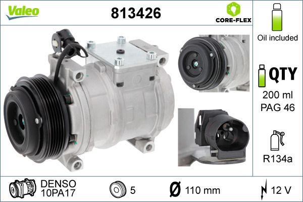 A/C COMPRESSOR VALEO BMW