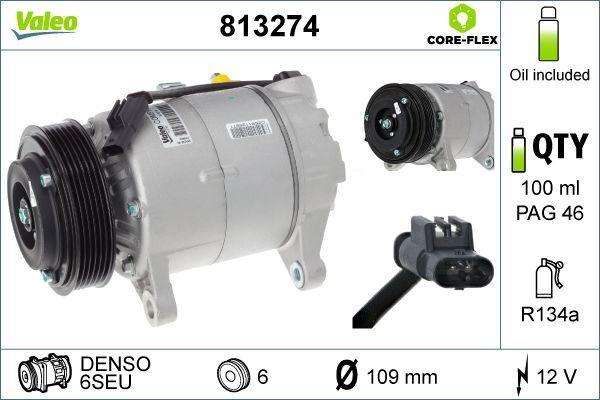 A/C COMPRESSOR VALEO BMW