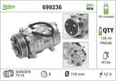 A/C COMPRESSOR VALEO PSA