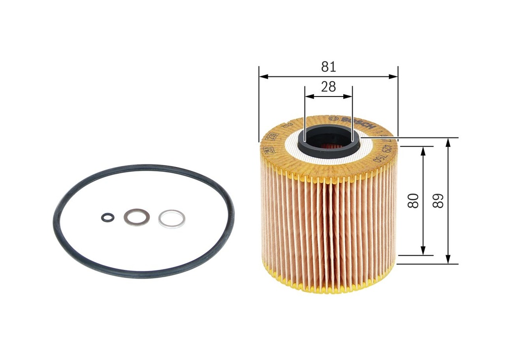 OIL FILTER BOSCH BMW