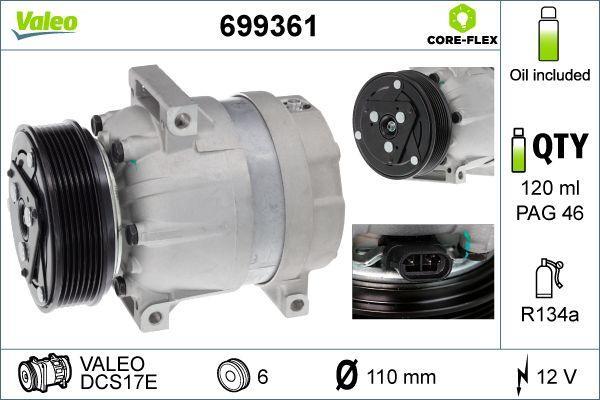 A/C COMPRESSOR VALEO RENAULT
