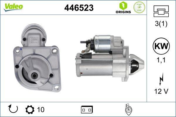 STARTER MOTOR VALEO ALFA FIAT