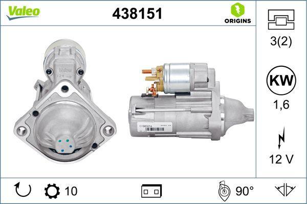 STARTER MOTOR VALEO BMW
