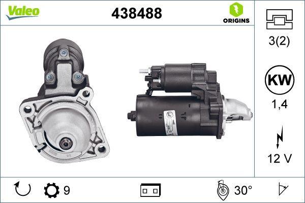 STARTER MOTOR VALEO BMW