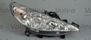 HEADLIGHT LH VALEO PSA