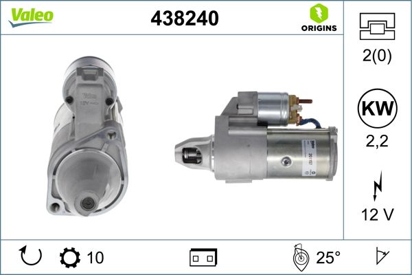 STARTER MOTOR VALEO MERC