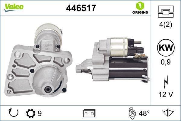 STARTER MOTOR VALEO MINI PSA