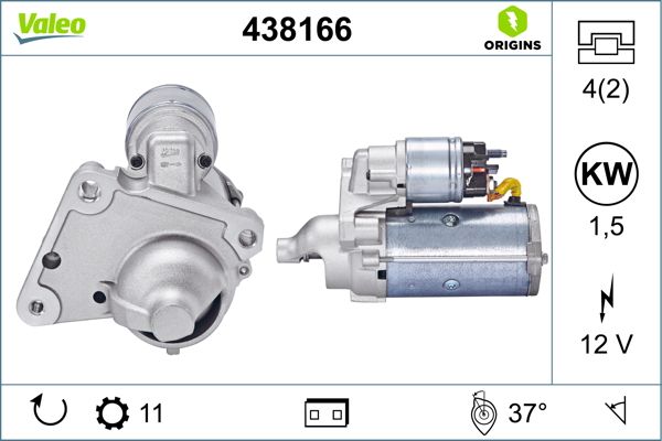 STARTER MOTOR VALEO PSA