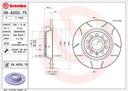 BRAKE DISC REAR 282MM BREMBO VAG (SLOTTED)