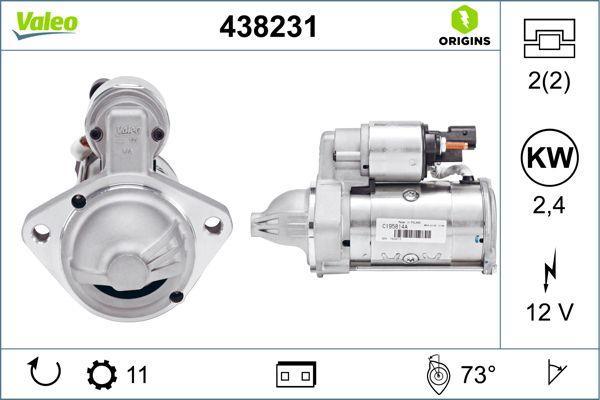 STARTER MOTOR VALEO VAG