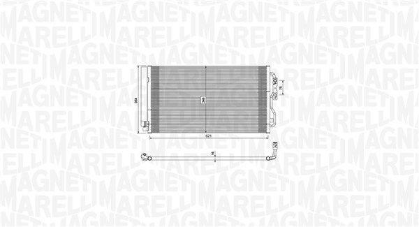A/C CONDENSOR MAGNETI MARELLI BMW