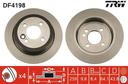 BRAKE DISC REAR 259MM TRW MINI