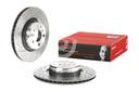 BRAKE DISC REAR 345MM BREMBO BMW (CROSS DRILLED)