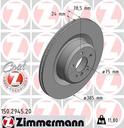 BRAKE DISC REAR 385MM ZIMMERMANN BMW