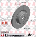 REAR DISC ZIMMERMANN BMW