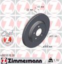 BRAKE DISC REAR 300MM ZIMMERMANN MERC
