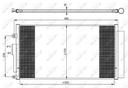 A/C CONDENSOR NRF ABARTH