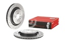 REAR DISCS 360MM CROSS DRILLED SLOTTED BREMBO MERC